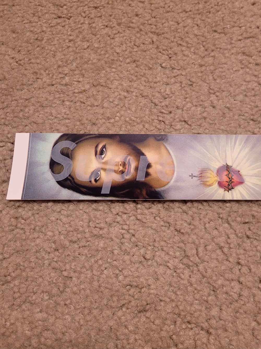 Supreme Jesus Christ Box Logo Sticker